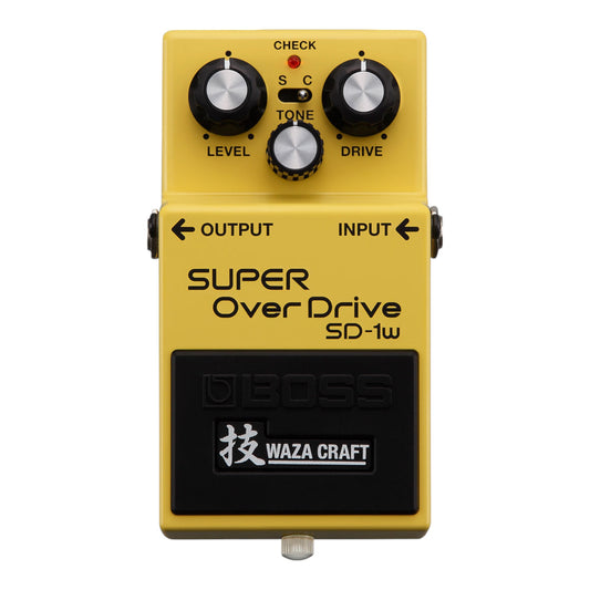 Boss SD-1W Waza Craft Super Overdrive Guitar Pedal
