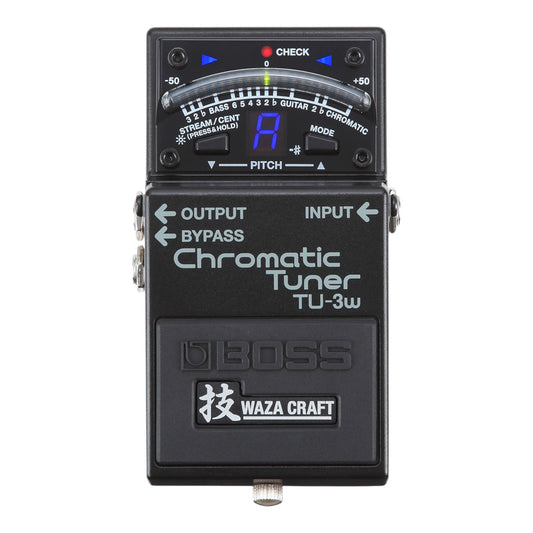 Boss TU-3W Waza Craft Chromatic Tuner Guitar Pedal