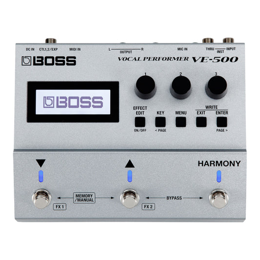 Boss VE-500 Vocal Effects Guitar Pedal