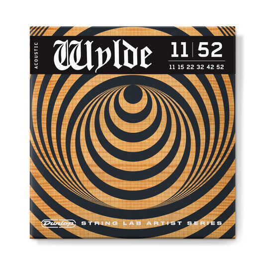 Jim Dunlop ZWAP1152 Wylde Acoustic Guitar Strings 11-52