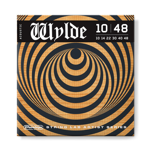 Jim Dunlop ZWAP1048 Wylde Acoustic Guitar Strings 10-48