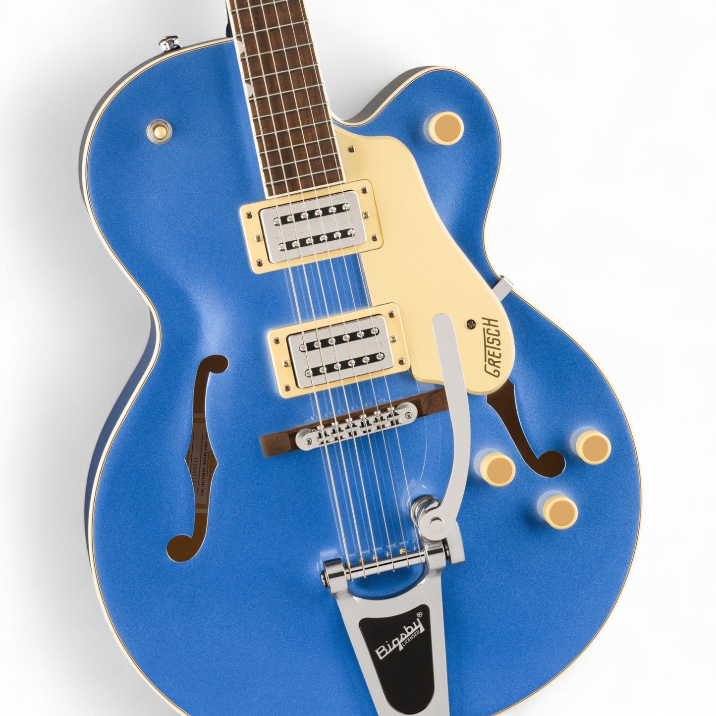 Gretsch G2420T Streamliner™ Hollow Body Electric Guitar with Bigsby®, Laurel Fingerboard, Broad'Tron™ BT-3S Pickups, Fairlane Blue