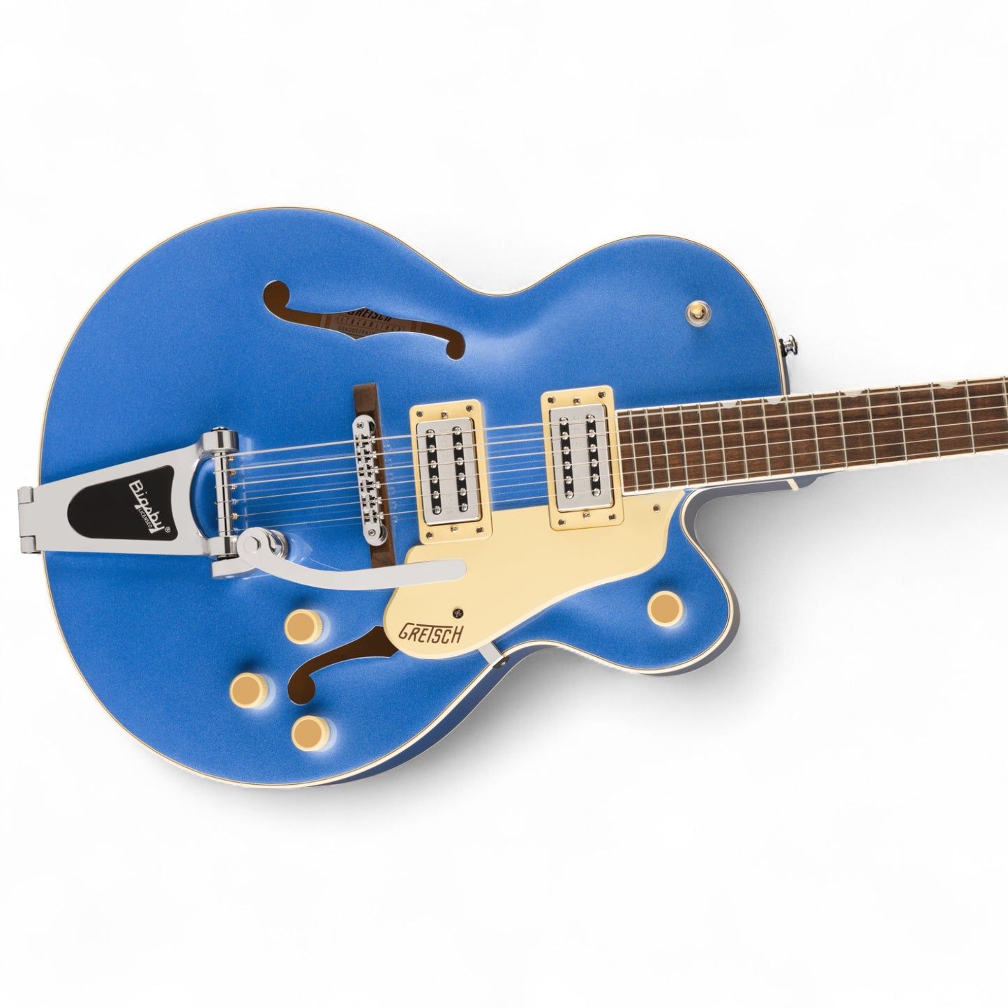Gretsch G2420T Streamliner™ Hollow Body Electric Guitar with Bigsby®, Laurel Fingerboard, Broad'Tron™ BT-3S Pickups, Fairlane Blue