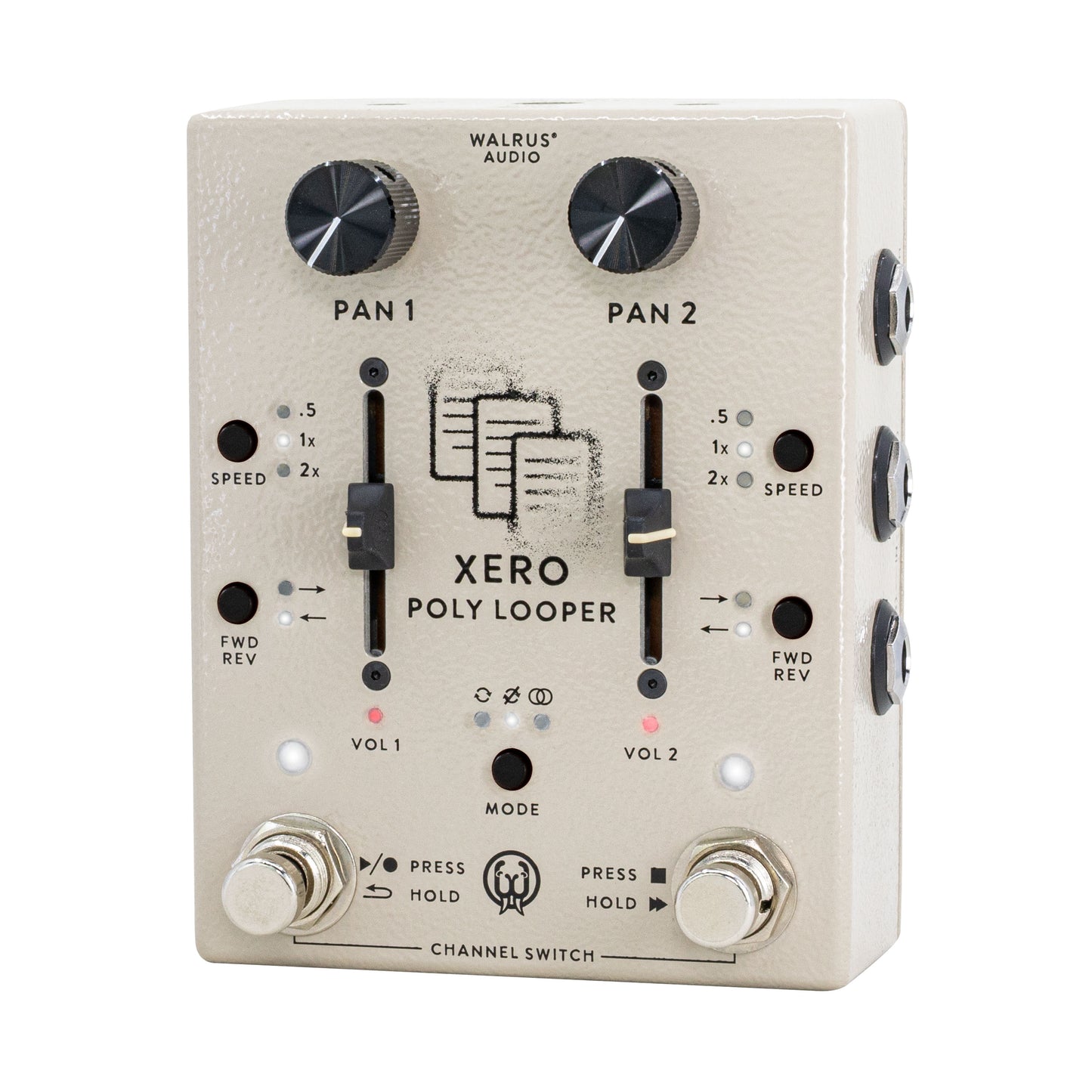 Walrus Audio Xero Polylooper, Cream