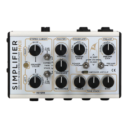 DSM & Humboldt Simplifier MkII Zero Watt Guitar Amp Simulator