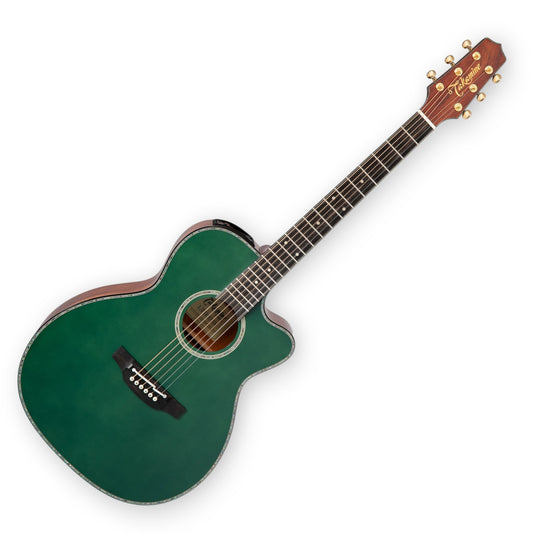 Takamine LTD2025 Acoustic Electric Guitar, Antique Evergreen (Limited Edition)