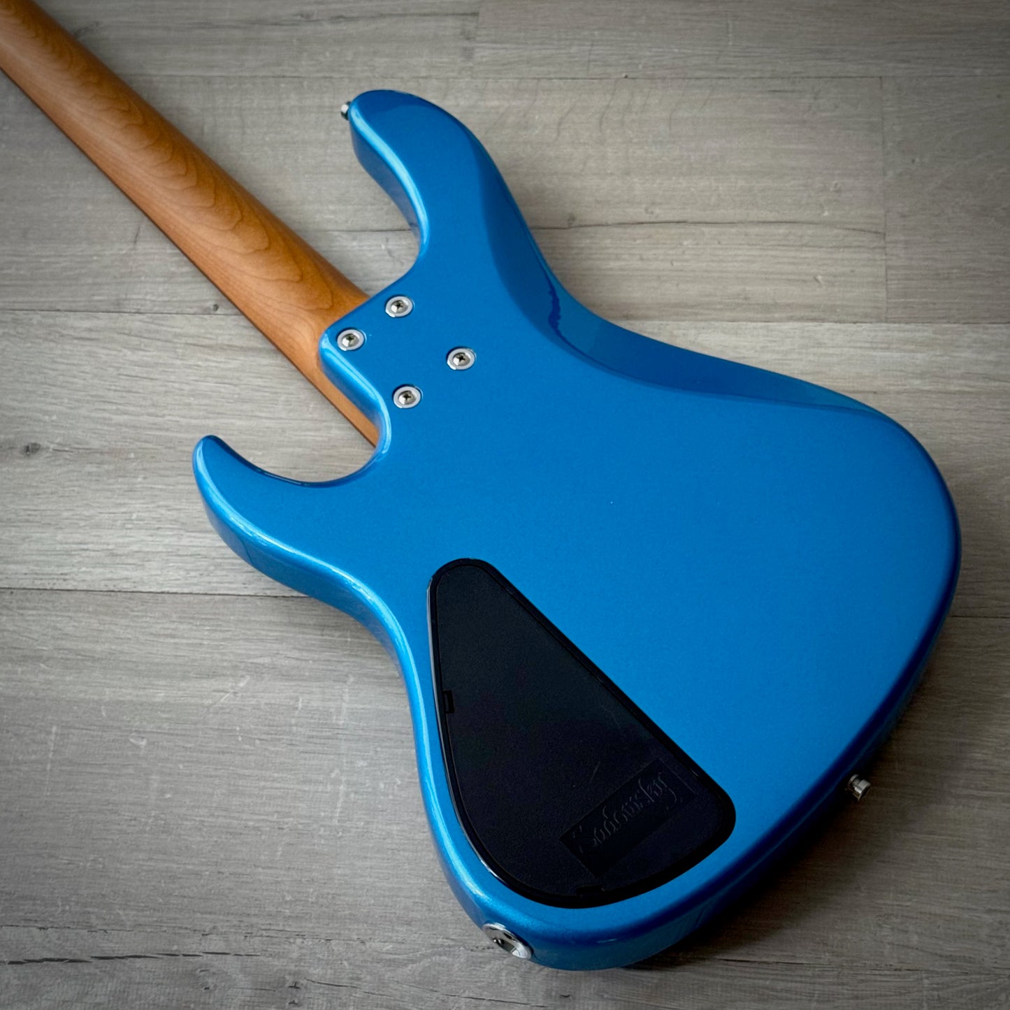 Sadowsky MetroExpress 24-Fret Modern Bass, Morado Fingerboard, 4-String - Solid Ocean Blue Metallic High Polish (2025), SMX24MS4 J2R OKU FR