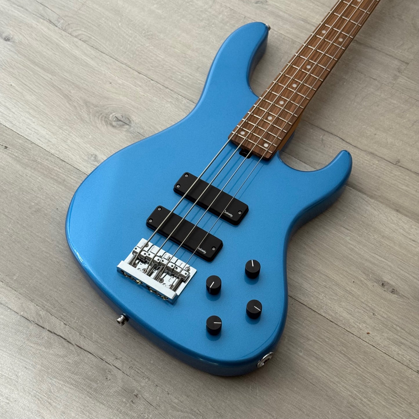 Sadowsky MetroExpress 24-Fret Modern Bass, Morado Fingerboard, 4-String - Solid Ocean Blue Metallic High Polish (2025), SMX24MS4 J2R OKU FR
