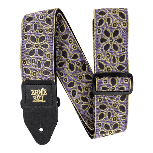 Ernie Ball P05629 Classic Jacquard Guitar Bass Strap, Jasmine and Juice