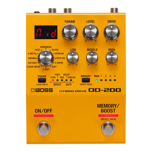 Boss OD-200 Hybrid Overdrive Guitar Pedal