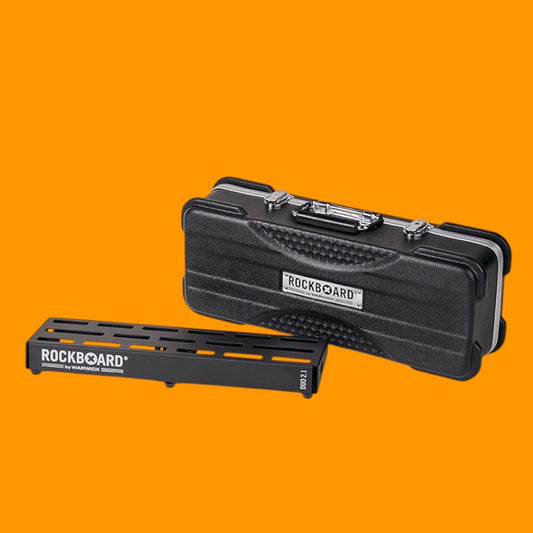 RockBoard DUO 2.1 Pedalboard (5.75 x 18) with Touring ABS Case [USED-EXCELLENT]