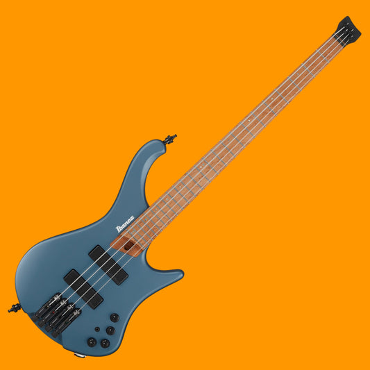Ibanez Bass Workshop EHB1000-AOM, Ergonomic Headless Bass w/ Bag, 4-String, Arctic Ocean Matte [MINT - OPEN BOX]