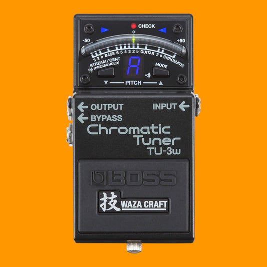 BOSS TU-3W Waza Craft Chromatic Tuner Guitar Pedal [USED-MINT]