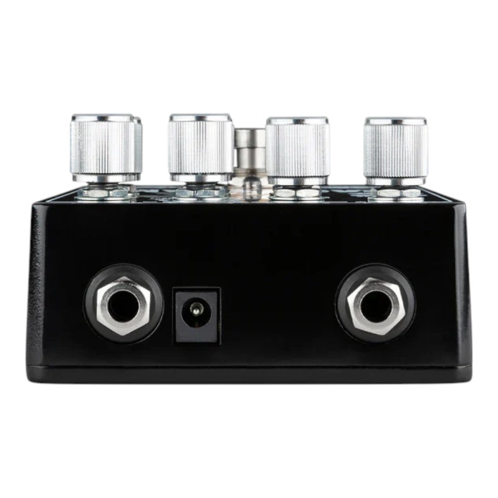 Thorn Soundlabs Black Swamp Flexible Fuzz Guitar Pedal with Character and Clipping Controls, Adjustable Mid-Frequency