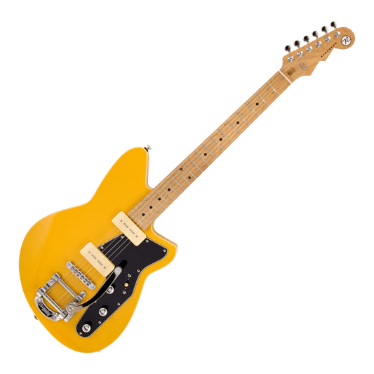 Reverend Jetstream 290 Bigsby Electric Guitar, Vintage Yellow