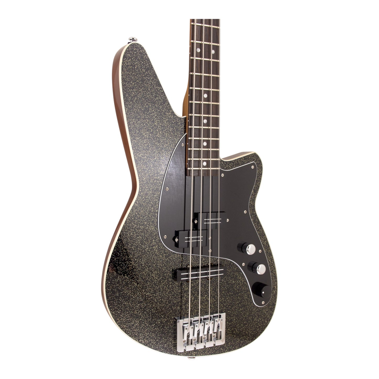 Reverend Decision P Electric Bass Guitar, Rainbow Sparkle