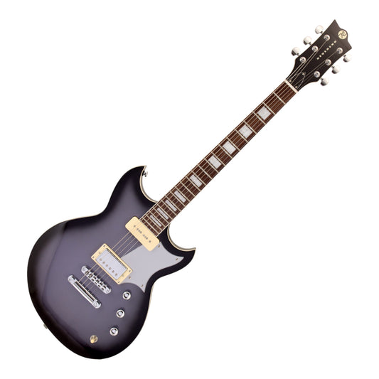 Reverend Sensei H90 Electric Guitar, Periwinkle Burst