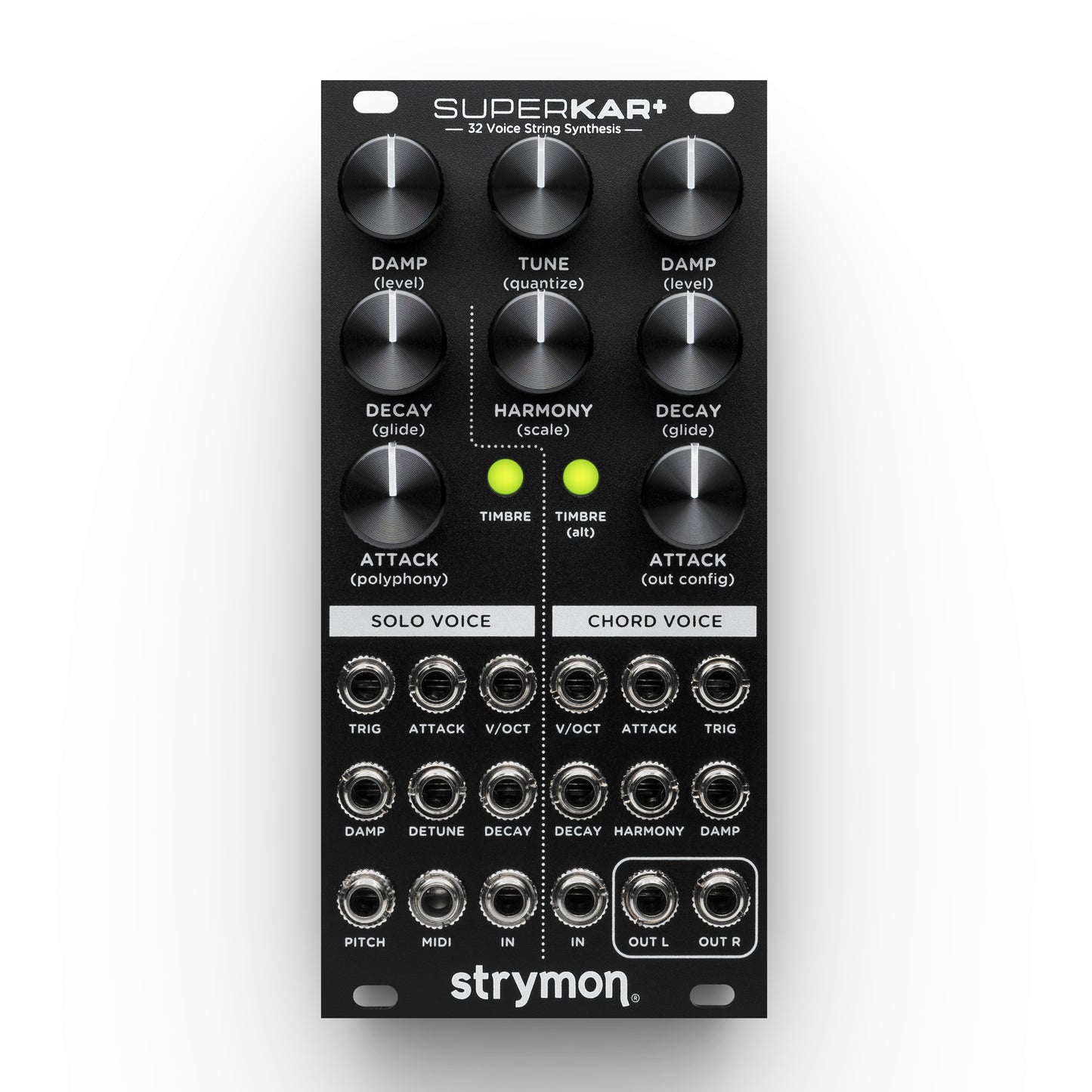 Strymon SuperKar+ 32-Voice Karplus-Strong Synth Module for Eurorack Modular Synth
