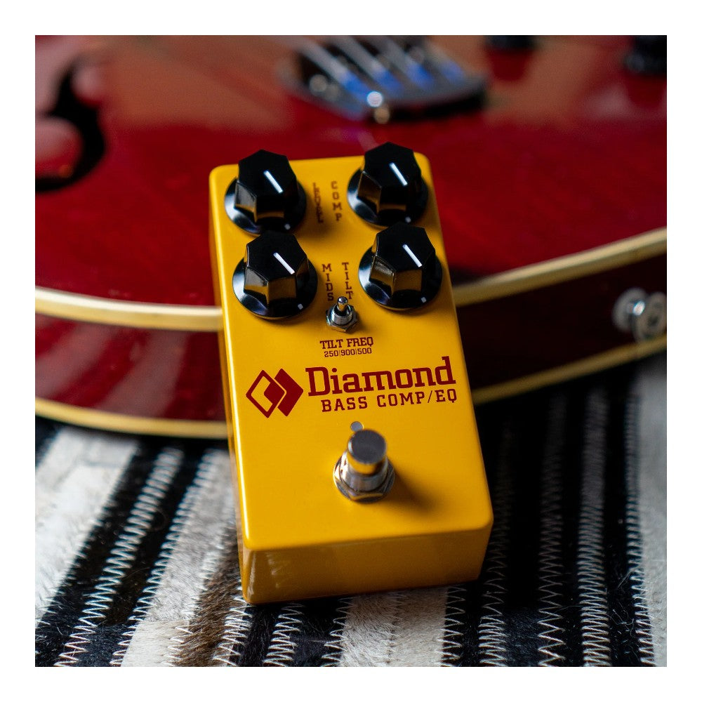 Diamond Pedals Bass CompEQ Compressor and EQ Bass Guitar Pedal