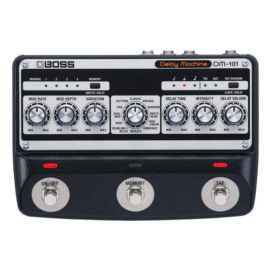 Boss DM-101 Delay Machine, The Ultimate Analog Delay, Stereo