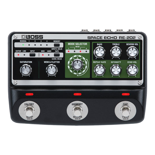 BOSS RE-202 Space Echo Digital Delay Guitar Pedal