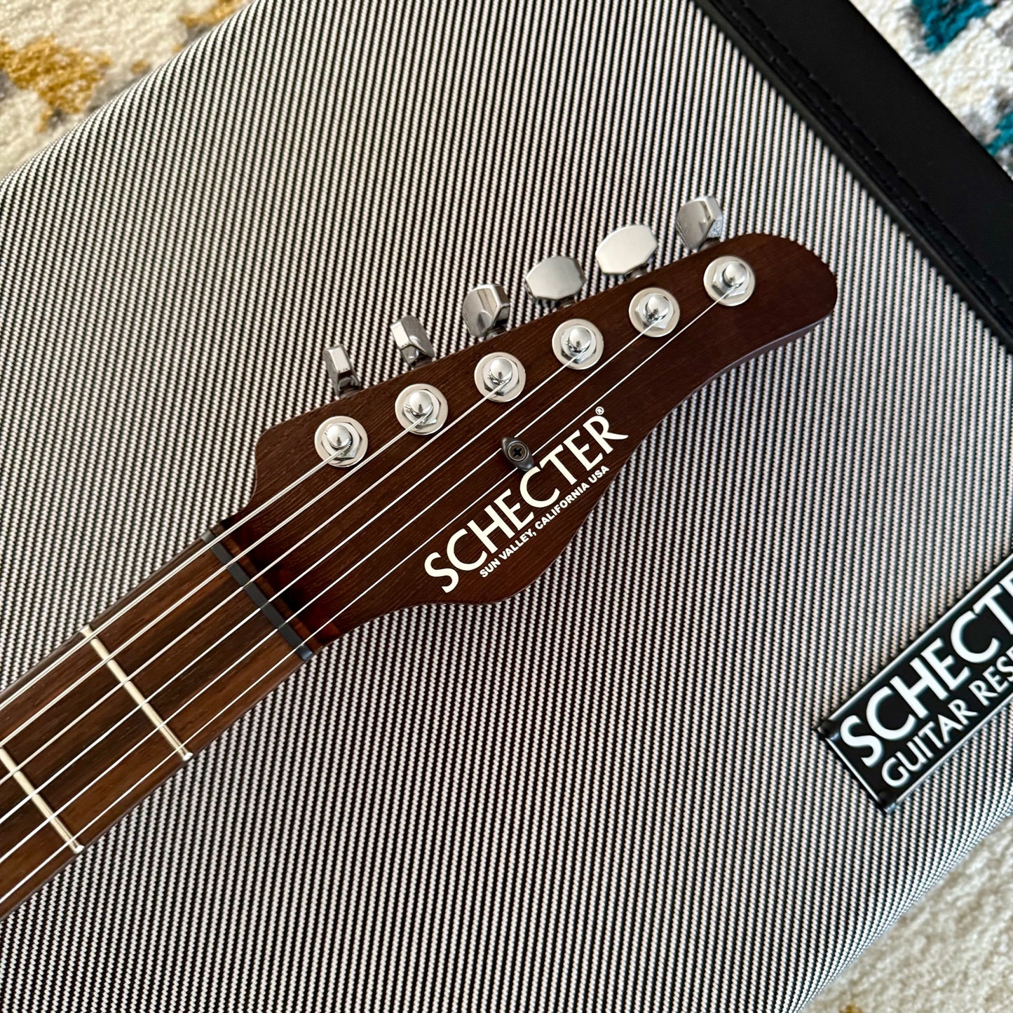 Schecter Custom Shop Nick Johnston USA Traditional HH, Atomic Mercury Aged Nitro with Tweed Case (7136)