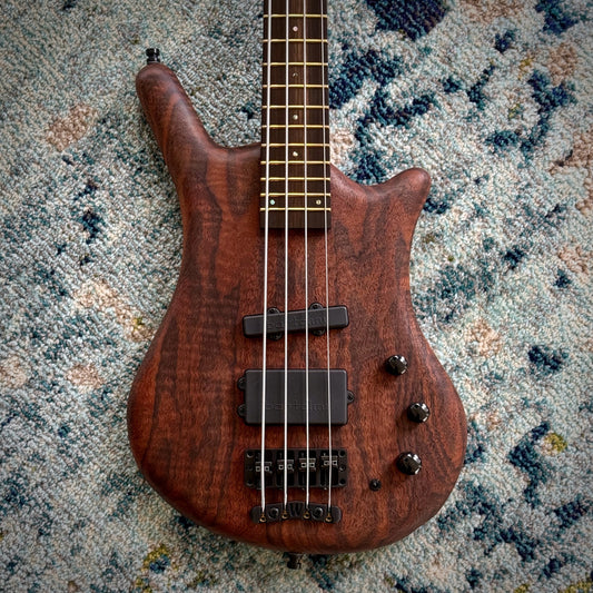 Warwick Teambuilt Thumb BO 4-String Bass, Natural Oil Finish [2024 Limited Edition 019/115 Worldwide]