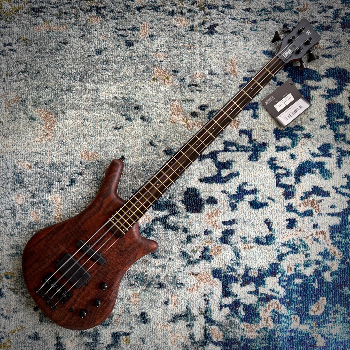 Warwick Teambuilt Thumb BO 4-String Bass, Natural Oil Finish [2024 Limited Edition 019/115 Worldwide]