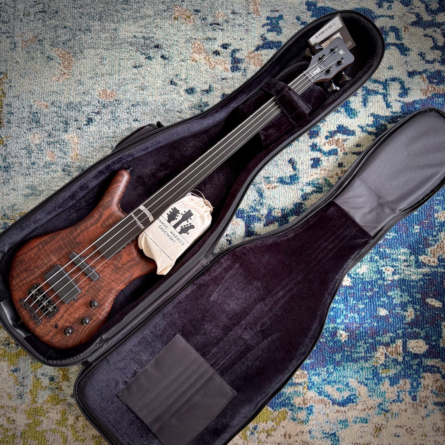 Warwick Teambuilt Thumb BO 4-String Bass, Natural Oil Finish [2024 Limited Edition 019/115 Worldwide]
