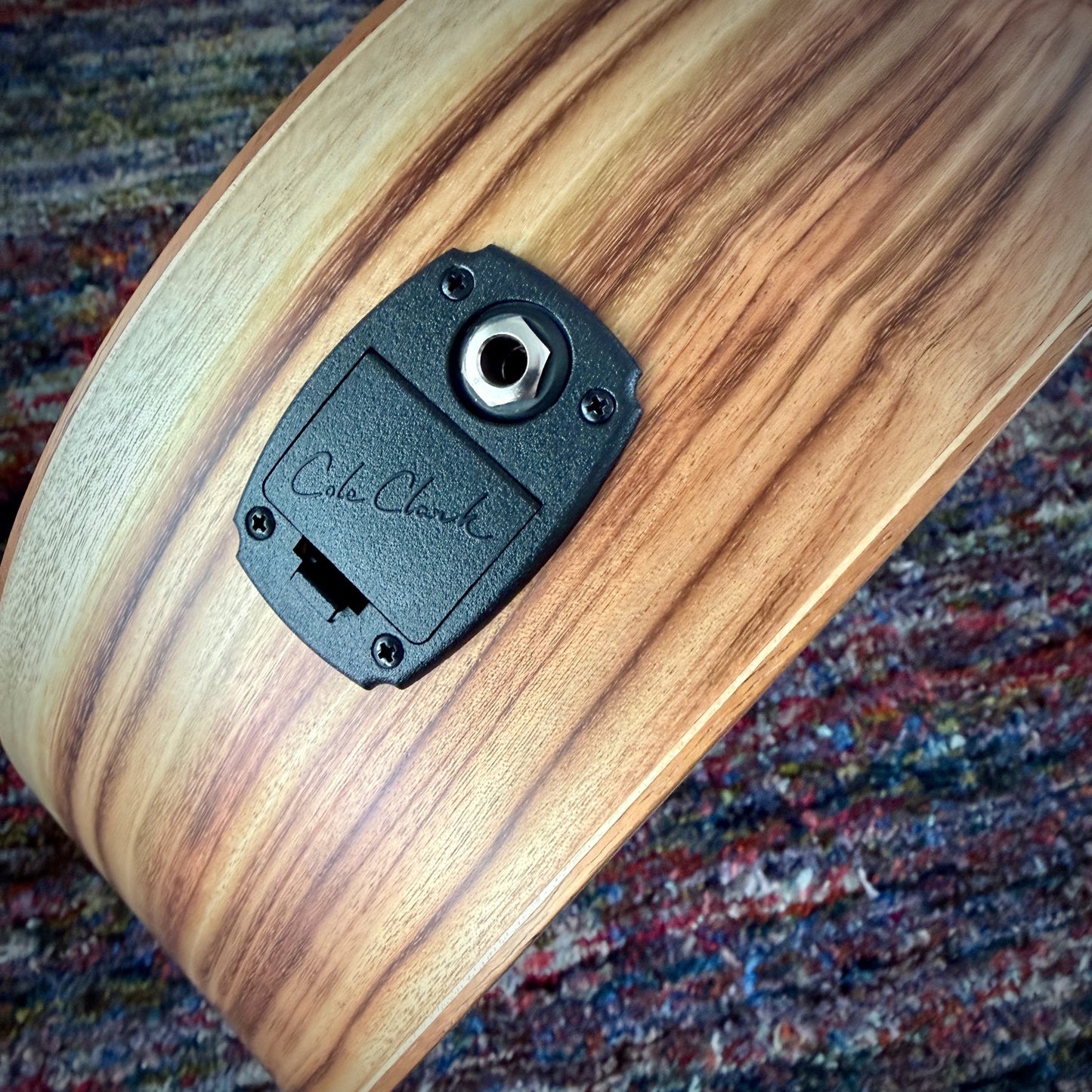 Cole Clark AN3EC Angel Cutaway Acoustic Electric Guitar with all AAA Camphor Laurel (CCAN3EC-CLCL-AE) - Looks, Sounds, and Smells Delicious