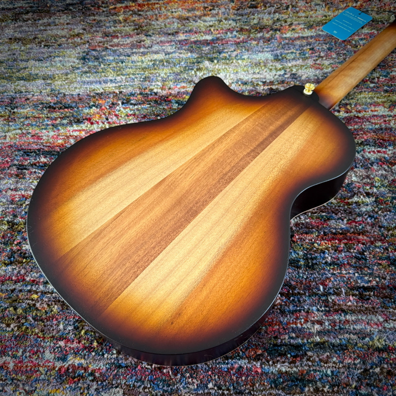 Cole Clark TL2EC True Hybrid Acoustic Electric Guitar - All Blackwood HSS Sunburst (CCTL2EC-BLBL-AE-HSS-SUN)