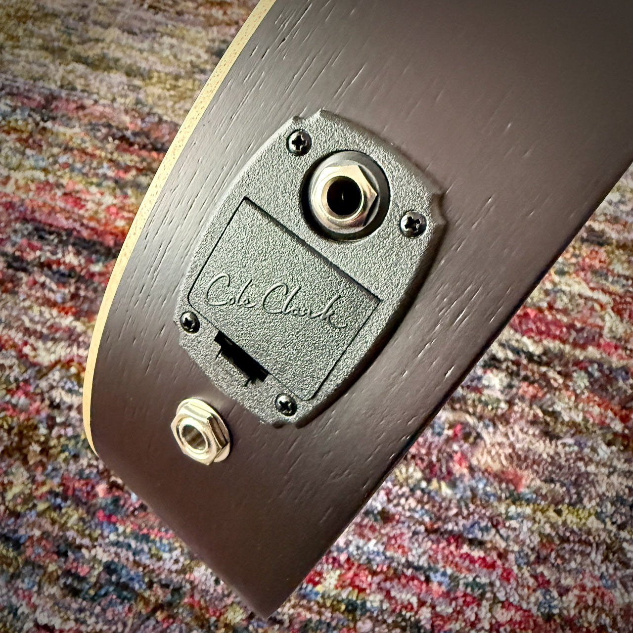 Cole Clark TL2EC True Hybrid Acoustic Electric Guitar - All Blackwood HSS Sunburst (CCTL2EC-BLBL-AE-HSS-SUN)