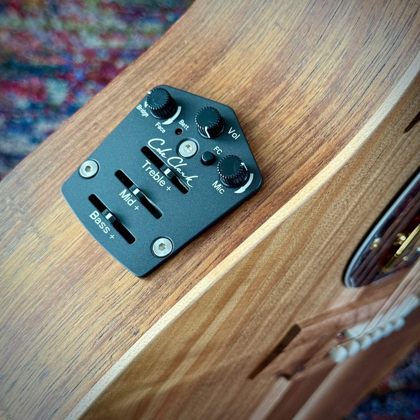 Cole Clark TL2EC True Hybrid Thinline All AA Australian Blackwood HSS (CCTL2EC-BLBL-AE-HSS)