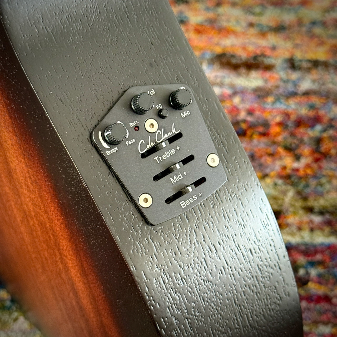 Cole Clark TL1EC True Hybrid Studio Thinline All Mahogany HSS (CCSTL1EC-MMAH-HSS-SUN)