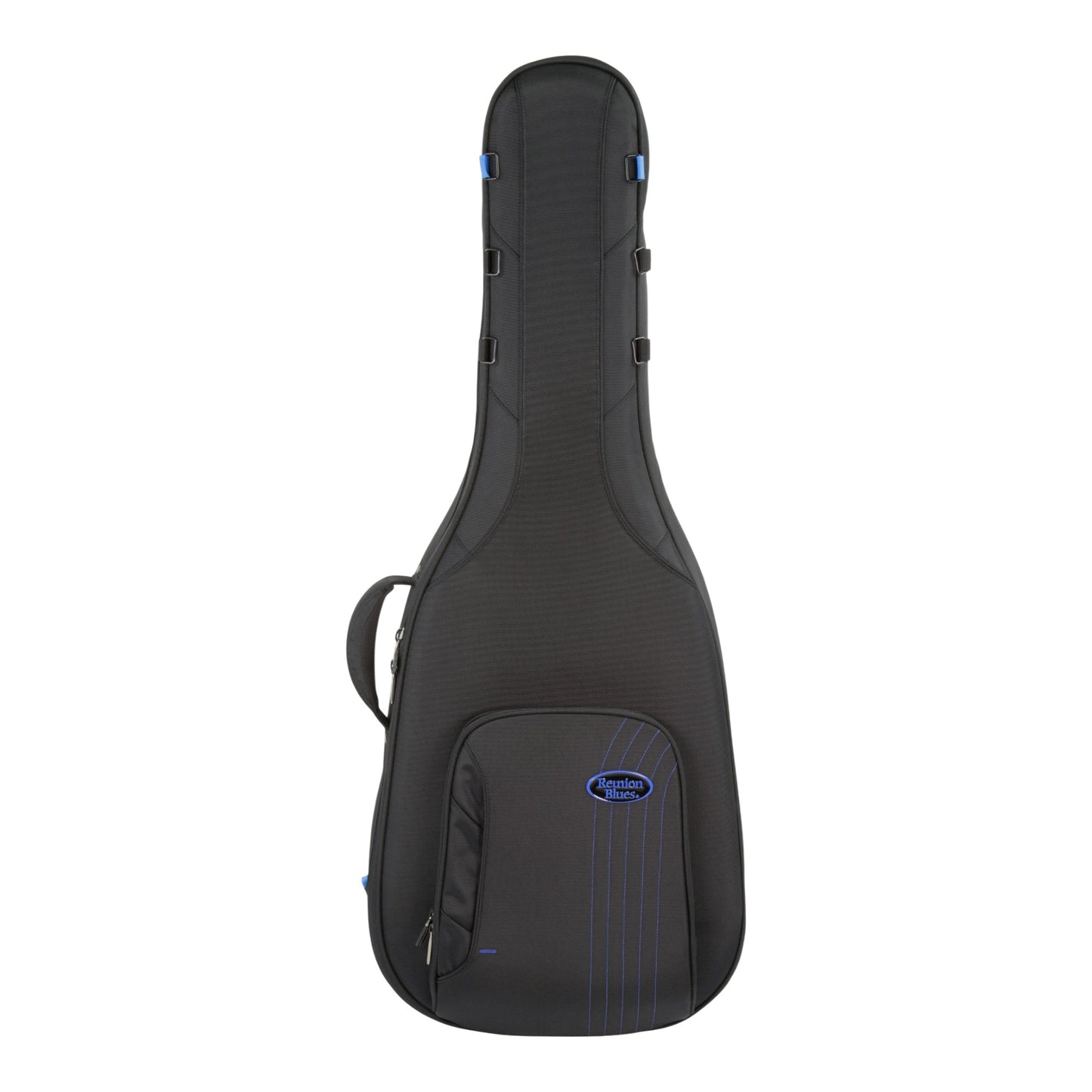 Reunion Blues Premium Hybrid Gig Bag Bundle Expedition Hybrid Semi Hollow Electric Guitar Case + Large Sidekick Add-On Bag (RBC23SH + RBC23SKL)