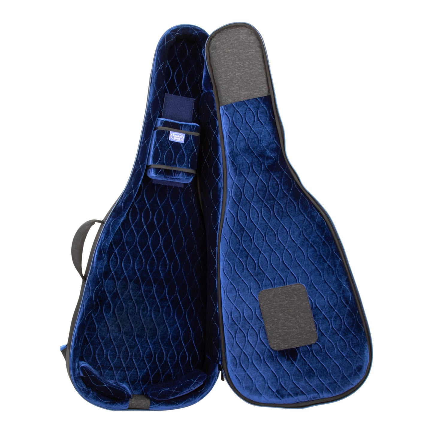 Reunion Blues Premium Hybrid Gig Bag Bundle Expedition Hybrid Semi Hollow Electric Guitar Case + Large Sidekick Add-On Bag (RBC23SH + RBC23SKL)