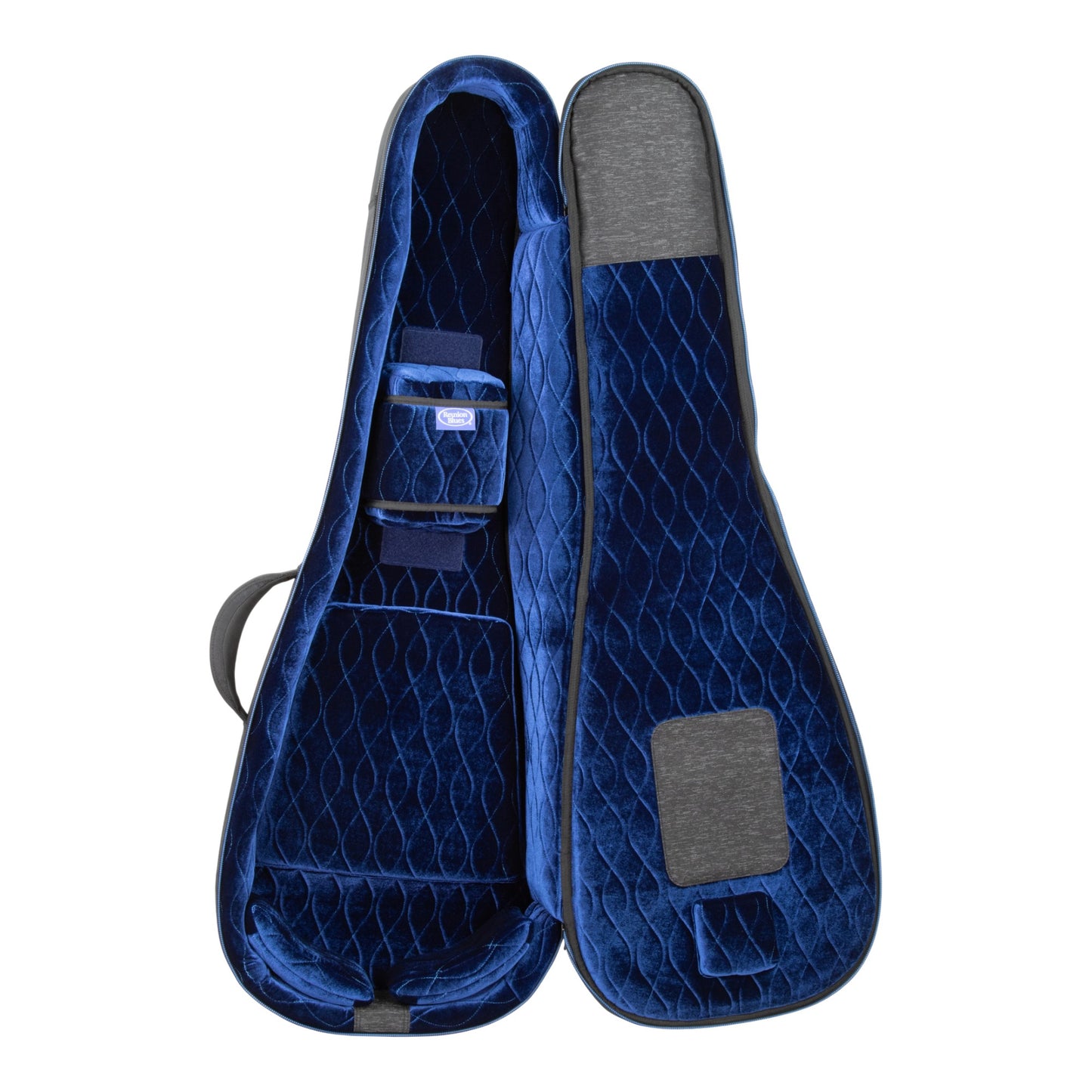 Reunion Blues Premium Hybrid Gig Bag Bundle Expedition Hybrid Les Paul Style Electric Guitar Case + Large Sidekick Add-On Bag (RBC23LP + RBC23SKL)