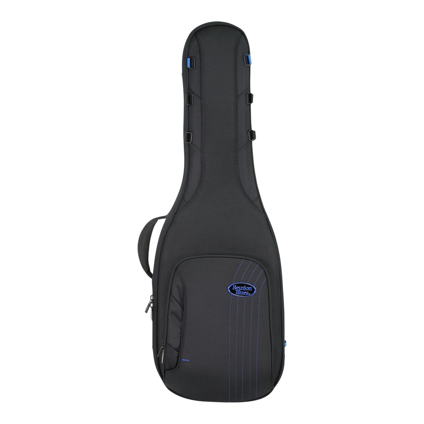 Reunion Blues Premium Hybrid Gig Bag Bundle Expedition Hybrid Electric Guitar Case + Large Sidekick Add-On Bag (RBC23E1 + RBC23SKL)