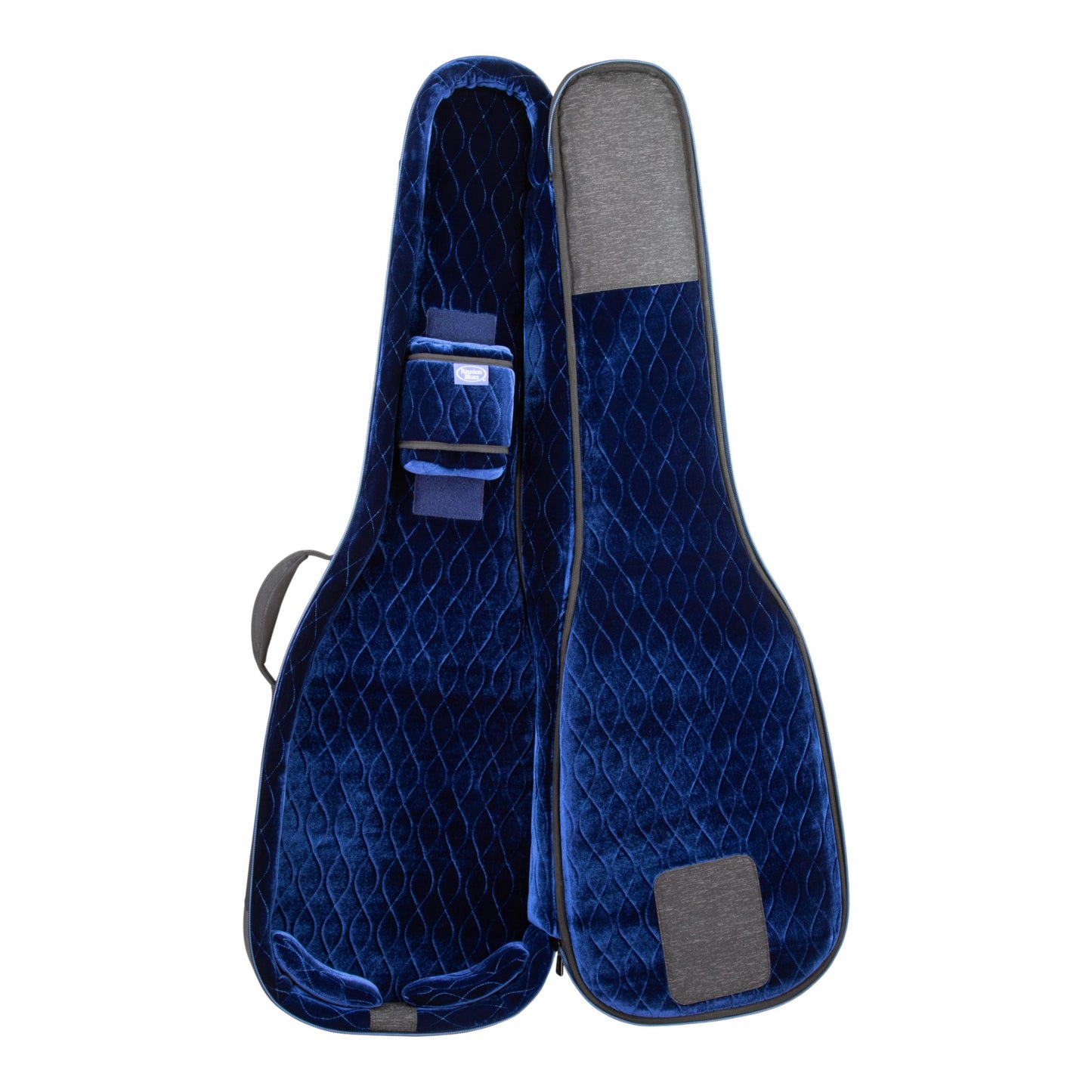 Reunion Blues Premium Hybrid Gig Bag Bundle Expedition Hybrid Electric Bass Guitar Case + Large Sidekick Add-On Bag (RBC23B4 + RBC23SKL)