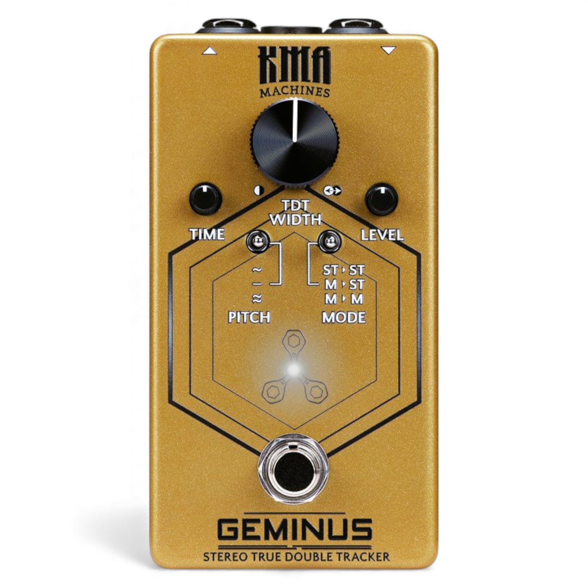 KMA Machines Geminus Stereo Double Tracker, Doubling Pedal – Z String Music
