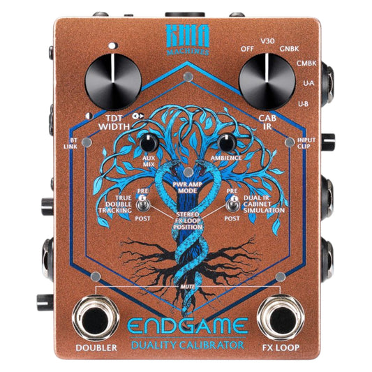 KMA Machines Endgame Duality Calibrator, End-of-Chain Stereo Solution, Double-Tracker, Dual IR Cab and Power Amp Sim, Stereo FX Loop