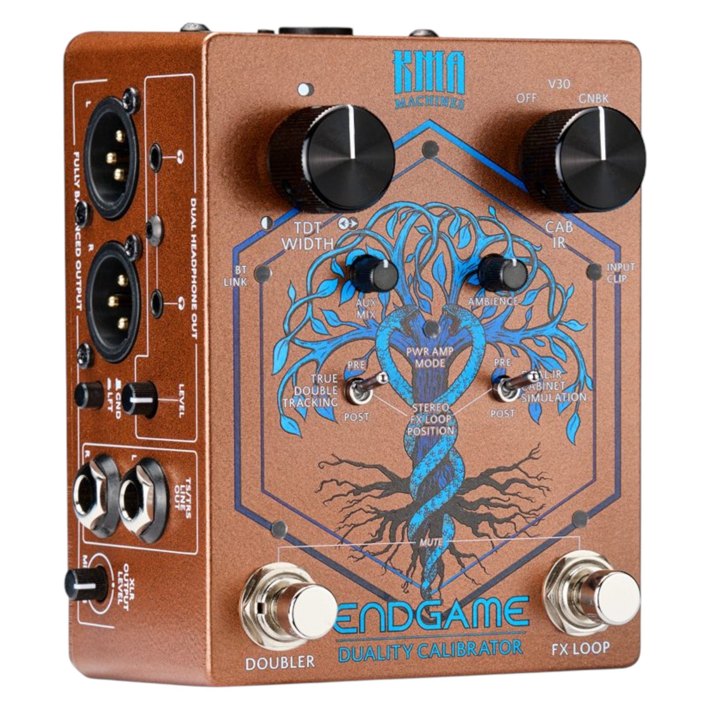 KMA Machines Endgame Duality Calibrator, End-of-Chain Stereo Solution, Double-Tracker, Dual IR Cab and Power Amp Sim, Stereo FX Loop