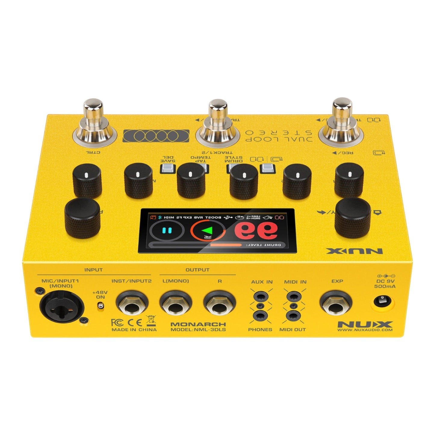 NUX NML-3DLS Dual Loop Two Track Stereo Looper