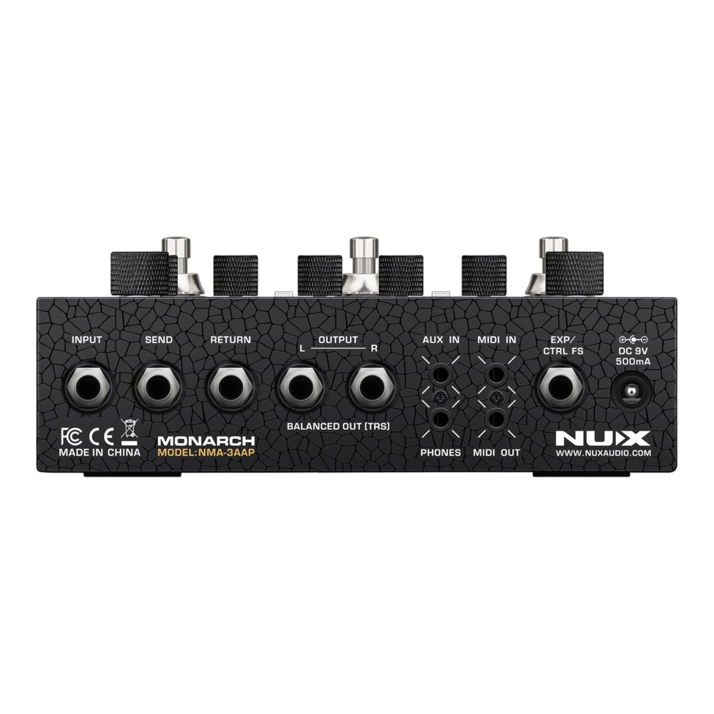 NUX NMA-3AAP Amp Academy Stomp Multi-Effects Amp Modeler Profiler and USB Interface