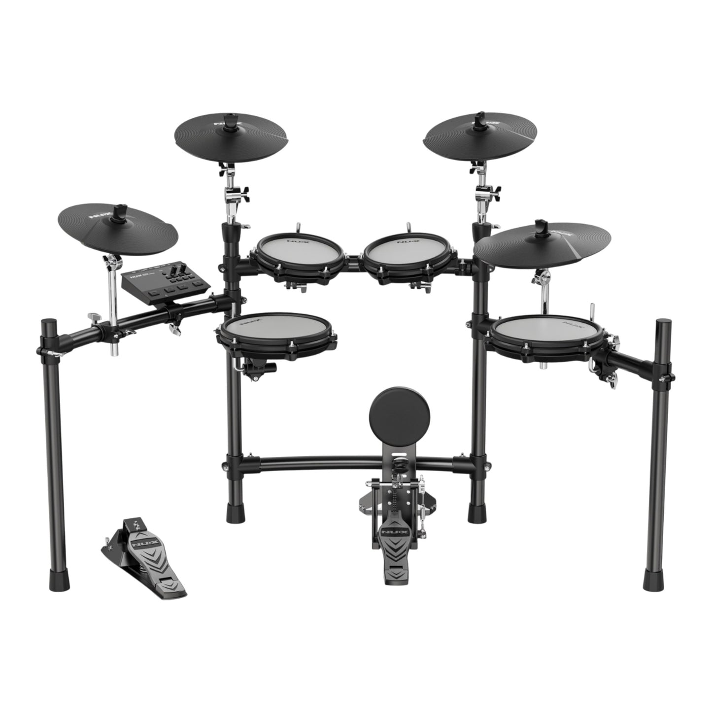 NUX DM-310 All Mesh Head Digital Drum Kit with USB MIDI and Audio Multitrack