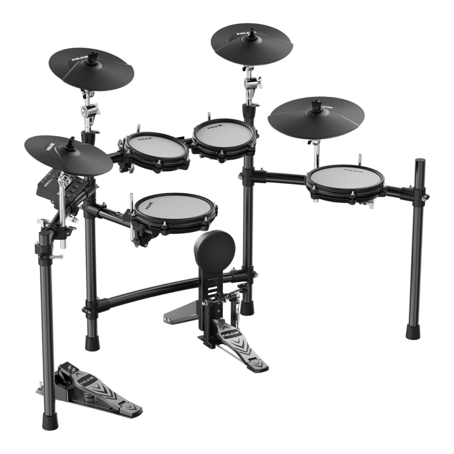 NUX DM-310 All Mesh Head Digital Drum Kit with USB MIDI and Audio Multitrack