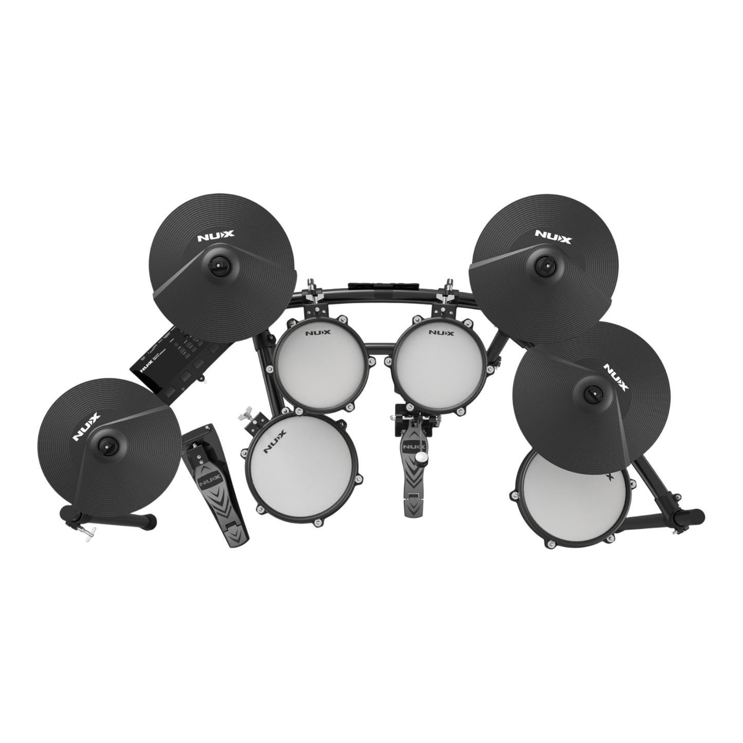 NUX DM-310 All Mesh Head Digital Drum Kit with USB MIDI and Audio Multitrack