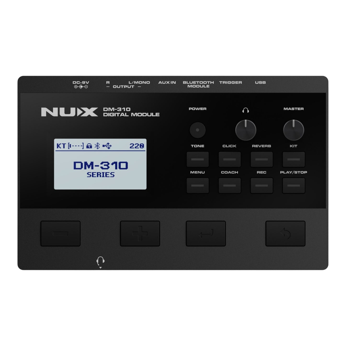 NUX DM-310 All Mesh Head Digital Drum Kit with USB MIDI and Audio Multitrack