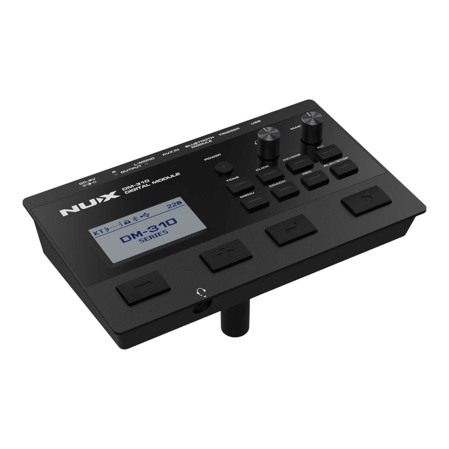 NUX DM-310 All Mesh Head Digital Drum Kit with USB MIDI and Audio Multitrack