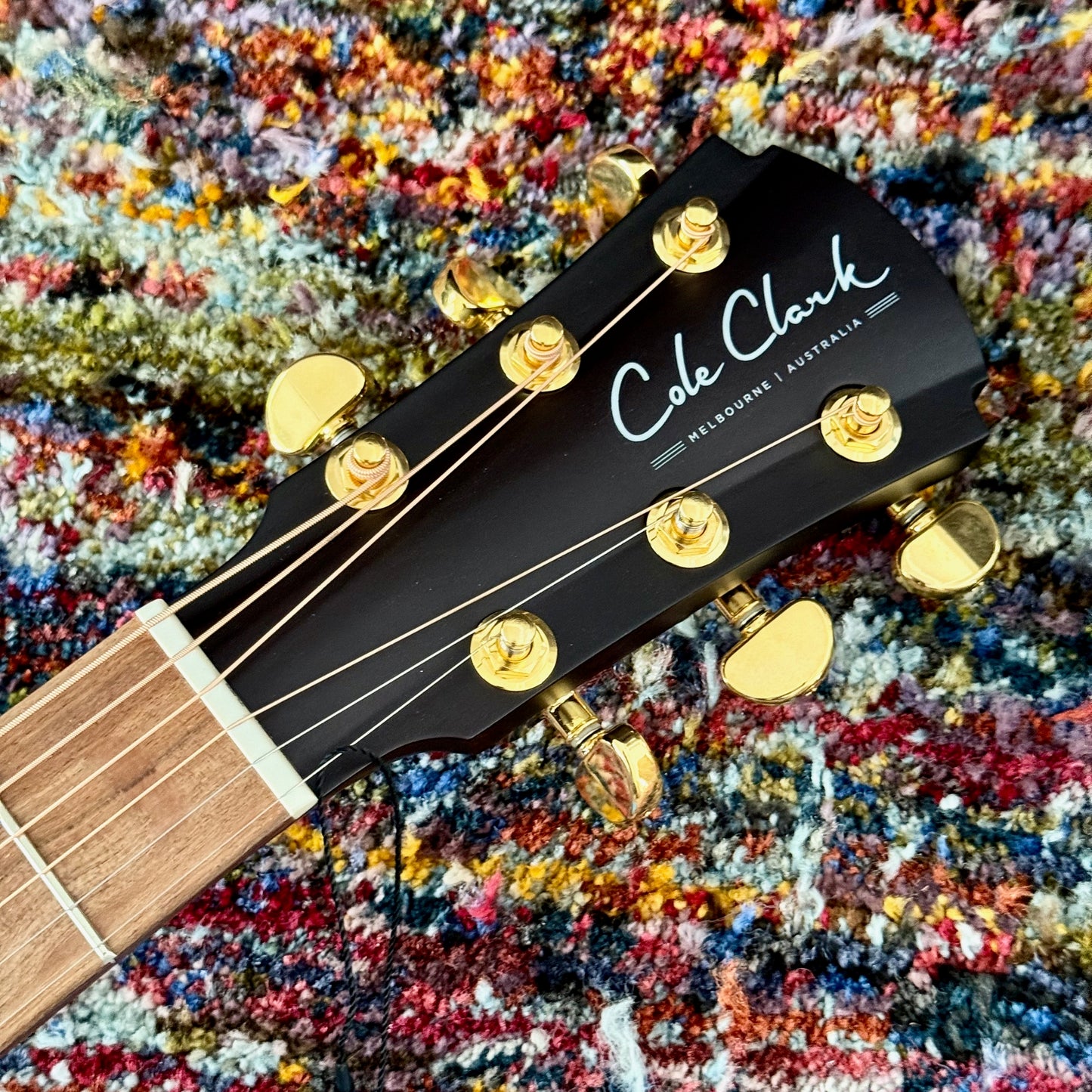 Cole Clark TL2EC Thinline True Hybrid, Blackwood,  HSS, Black Satin [B-STOCK] (CCTL2EC-BLBL-HSS-BLK), with Original Hardshell Case